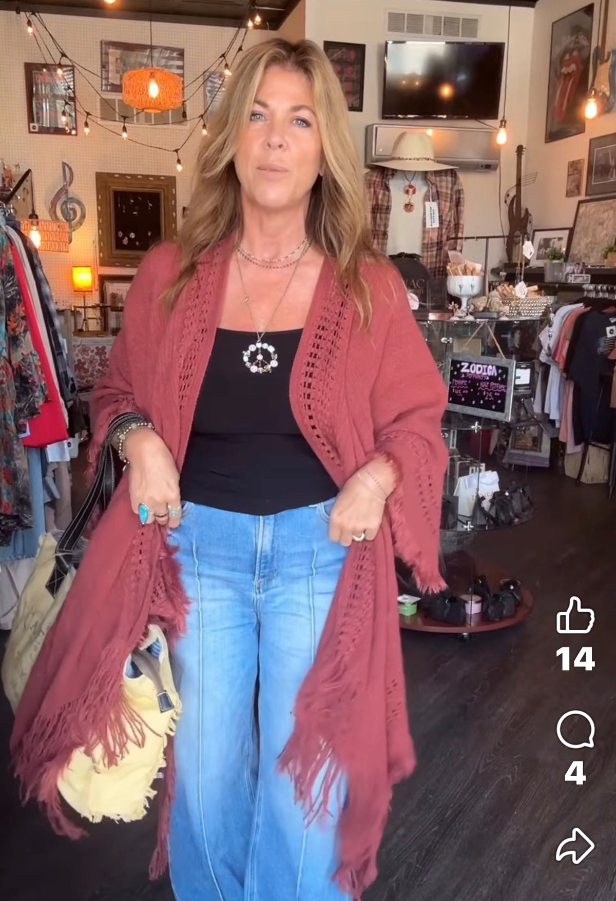 Fringe Cardigan