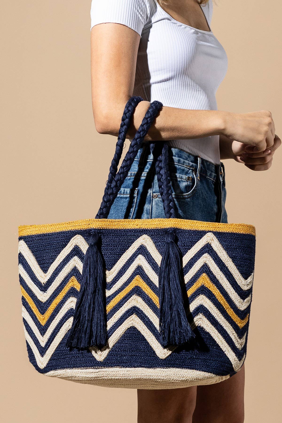 Urbanista - Malaka Jute Shoulder Bag