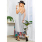 Young Threads - Sun-Kissed Patchwork: Smocked Bliss Boho Mid-Length Dress 