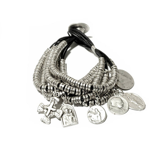 The Ancient Bazaar Jewelry & Accessories Pewter Bracelet