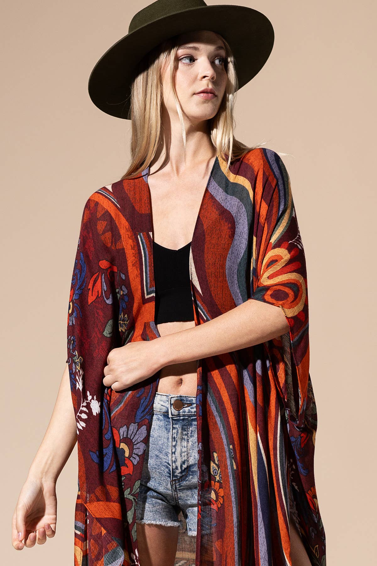 Urbanista - Pointillism Kimono