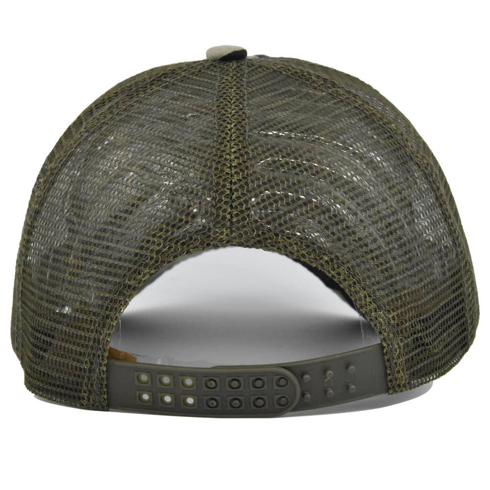 UNISHE - Camo USA Flag 4th of july Trucker Hats DX032