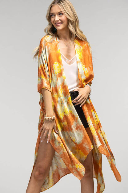 Urbanista - Sunnyside Tie Dye Kimono