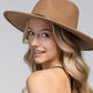 Urbanista - 100% Wool Leather Trim Panama Hat