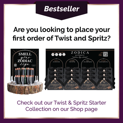Zodica Perfumery - Zodiac Perfume Twist & Spritz Travel Spray Gift Set 8ml: Taurus