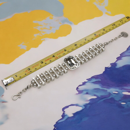 The Ancient Bazaar Jewelry & Accessories Pewter Bracelet