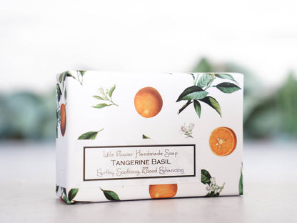 The Little Flower Soap Co - Tangerine Basil Handmade Soap