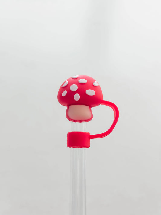 Harris Girls & Co. - Straw Cover 10MM "Red Mushroom"