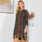 Young Threads - Chic Bohemian Stone-Washed Babydoll Dress