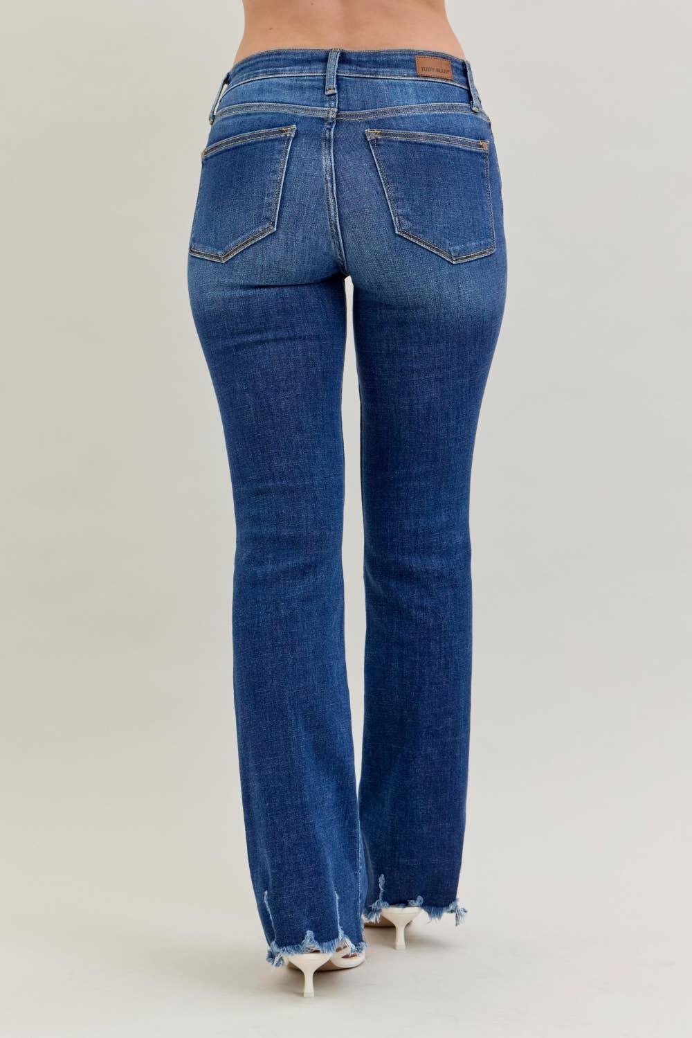 Judy Blue Jeans Non-Distressed Hem Bootcut