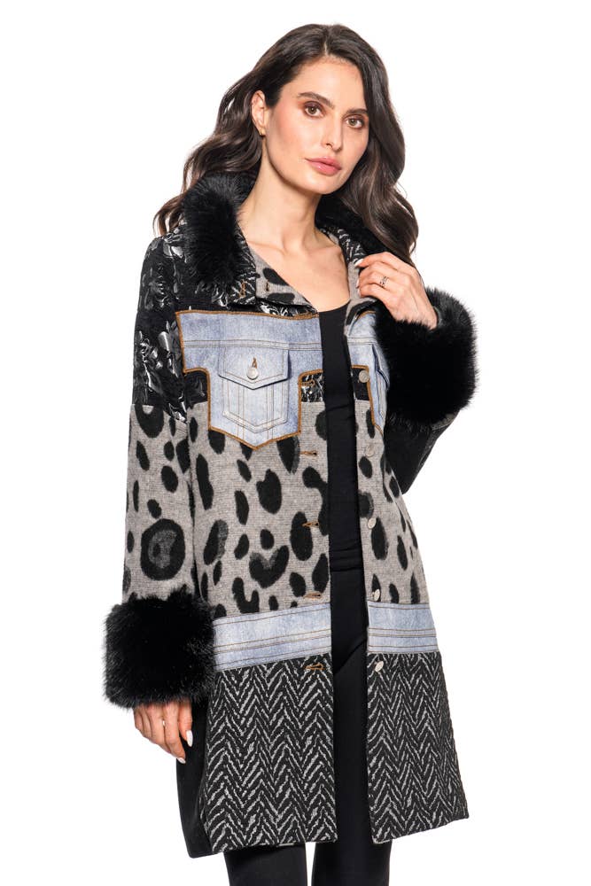 Adore - Mix Media Jacket