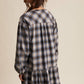 Listicle - Plaid Drop-Waist Mini Dress