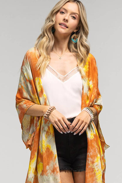 Urbanista - Sunnyside Tie Dye Kimono
