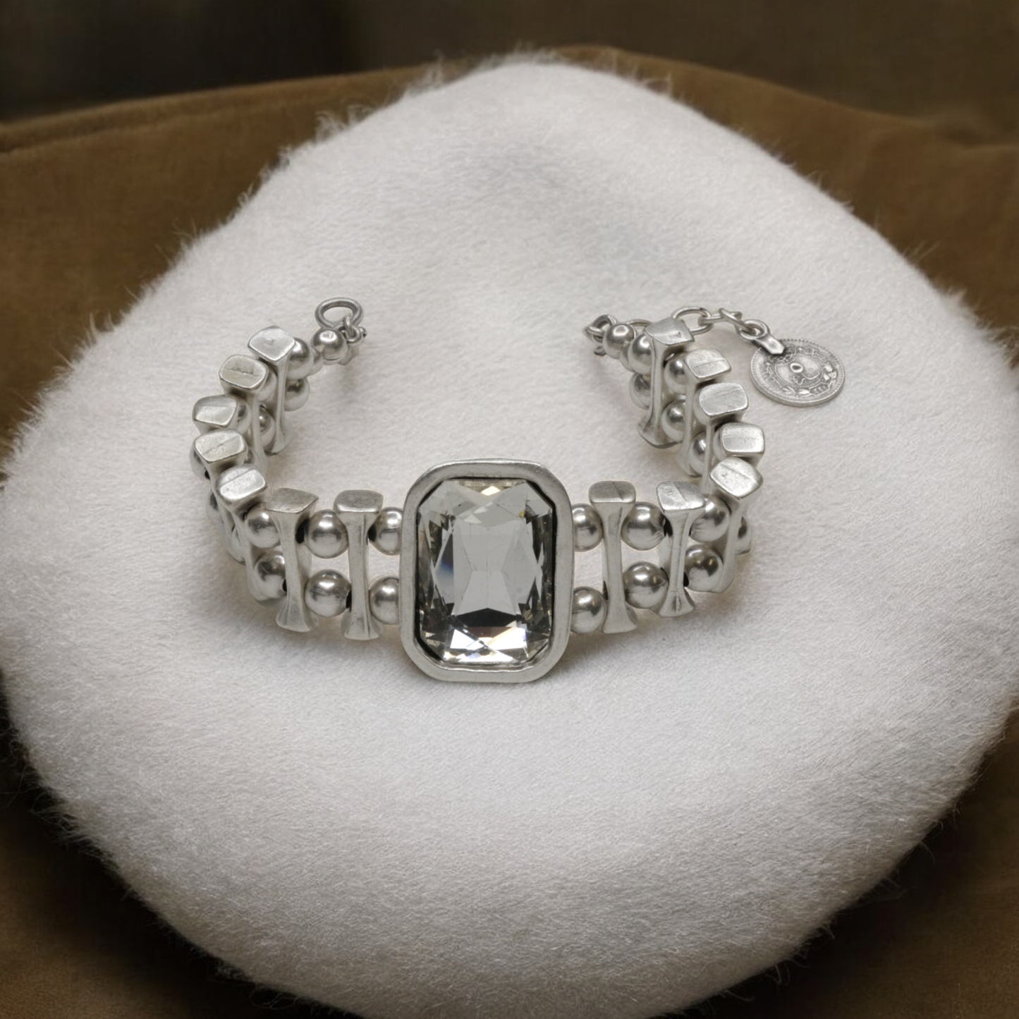 The Ancient Bazaar Jewelry & Accessories Pewter Bracelet