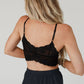 Three Bird Nest - Butterfly Beauty Bralette - Black: S / Black