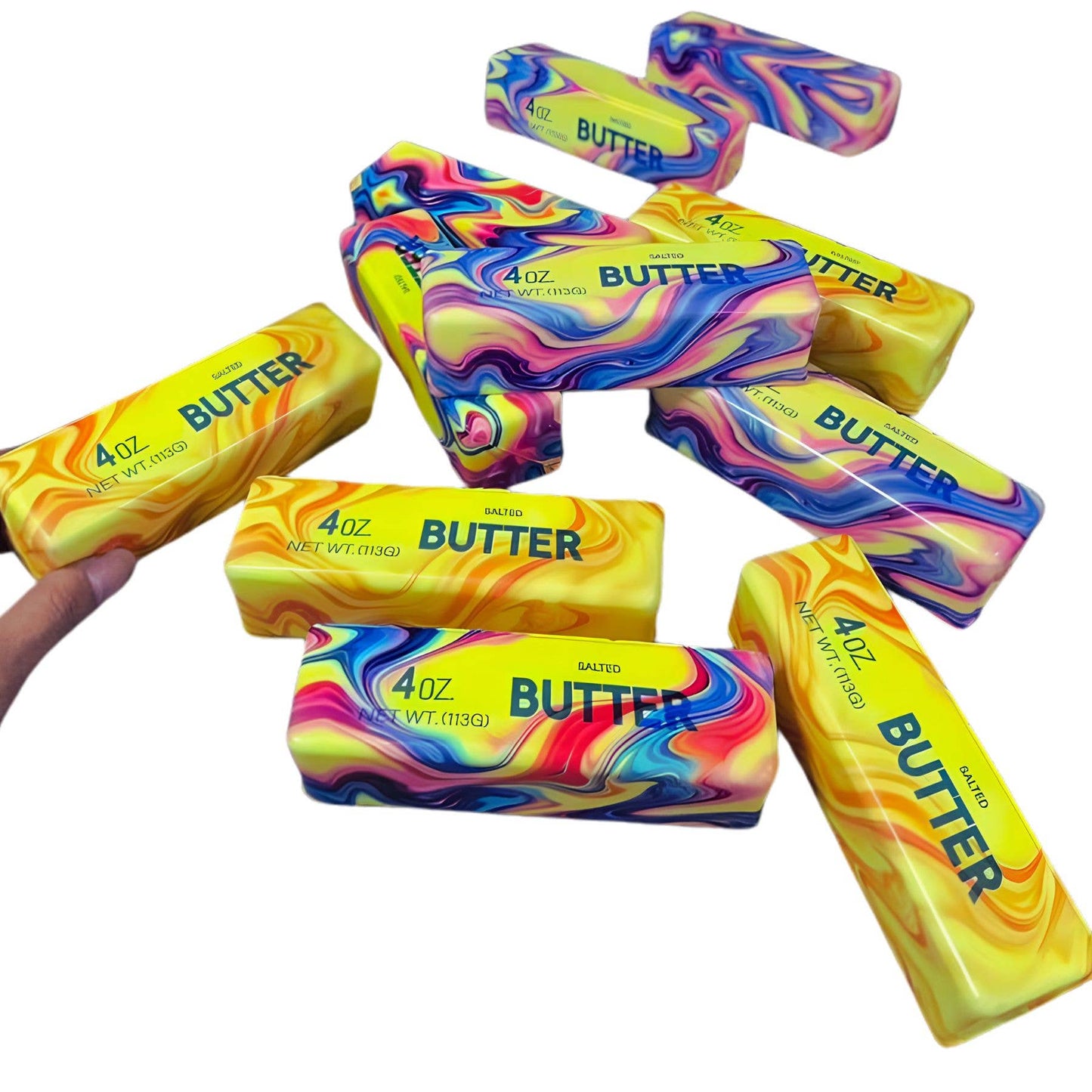 Gypsy Soul - Tie Dye Butter Squishy – Viral “Looks Like Butter” Stress