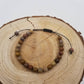 CHAKRA JEWELRY - 6mm Energy Natural Stone Beads Yoga Bracelet: Blue Agate