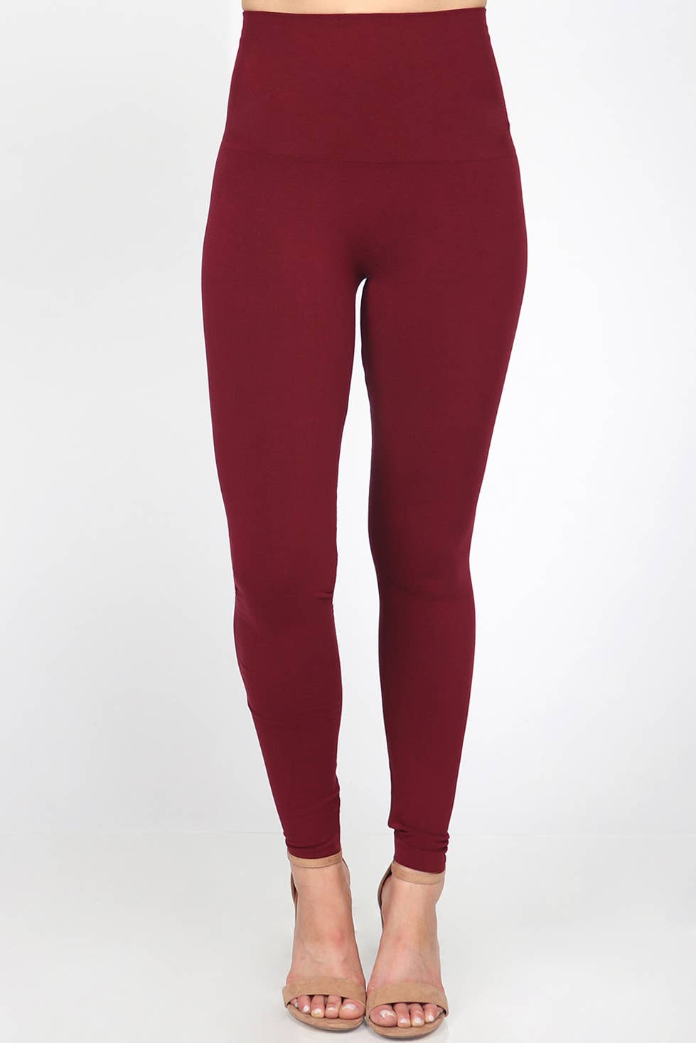 M.Rena - The Tummy Tuck Legging: Full Length / Plus Size / Black