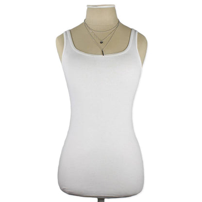 ZAD - Silver Delicate Chain Charms Necklace
