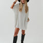 Three Bird Nest - Laid Back Luxe Dress - Light Heather Gray: XL