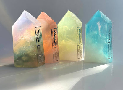 The Crystal Soapsmith - Blue Quartz soap crystal