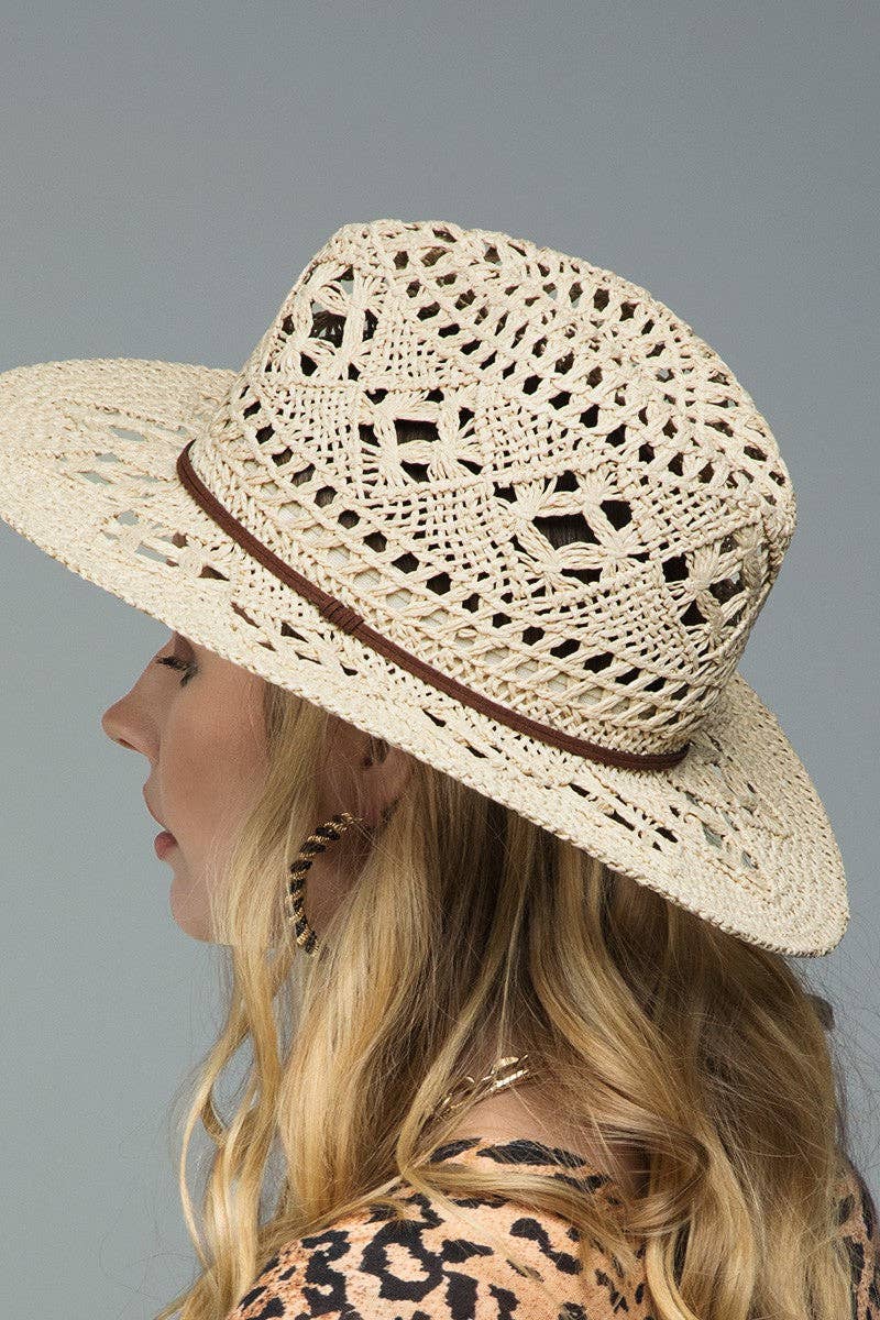 Urbanista - Open-Weave Panama Hat