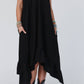 Three Bird Nest - Ellie Ruffle Midi Dress - Black: