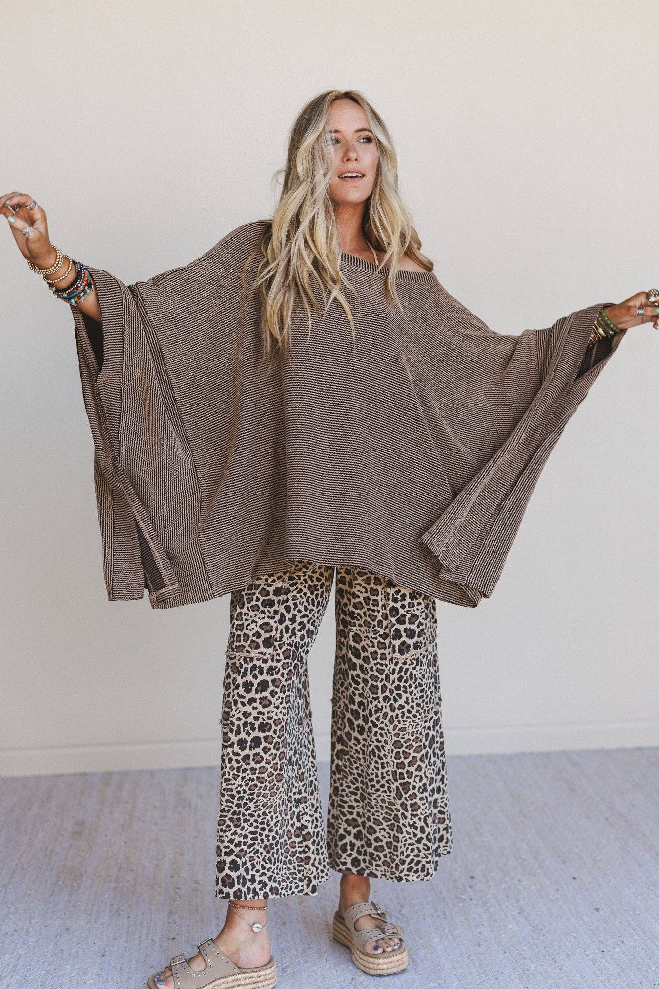 Three Bird Nest - Love Rush Tunic - Camel