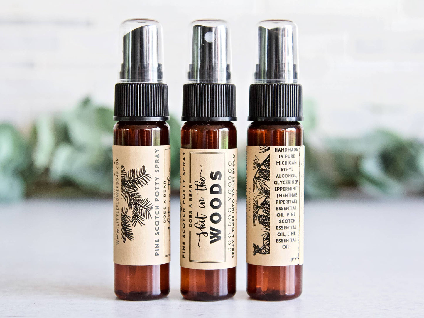 The Little Flower Soap Co - Toilet Spray - Let that Shit Go (Lavender)