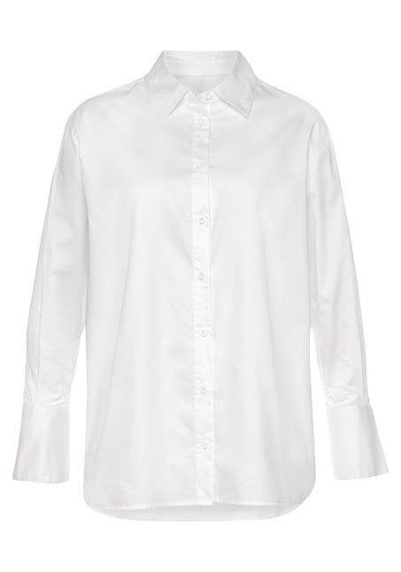 Women's Long Sleeve Button Down Blouse