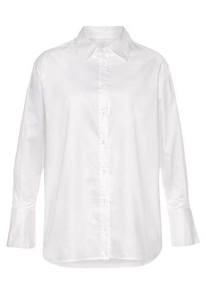 Women's Long Sleeve Button Down Blouse