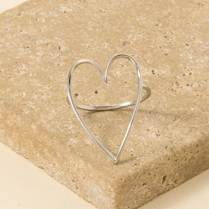 Anarchy Street - Heart Cut Out Ring