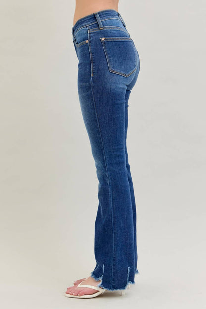 Judy Blue Jeans Non-Distressed Hem Bootcut