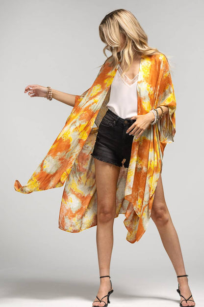 Urbanista - Sunnyside Tie Dye Kimono