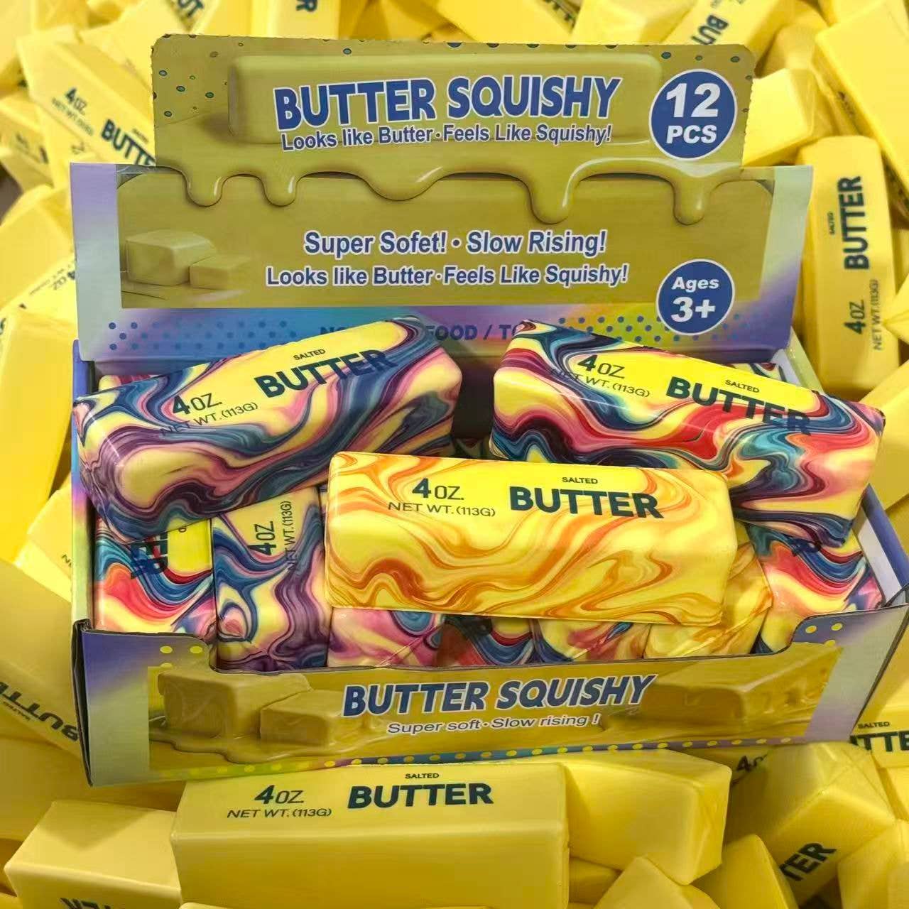 Gypsy Soul - Tie Dye Butter Squishy – Viral “Looks Like Butter” Stress