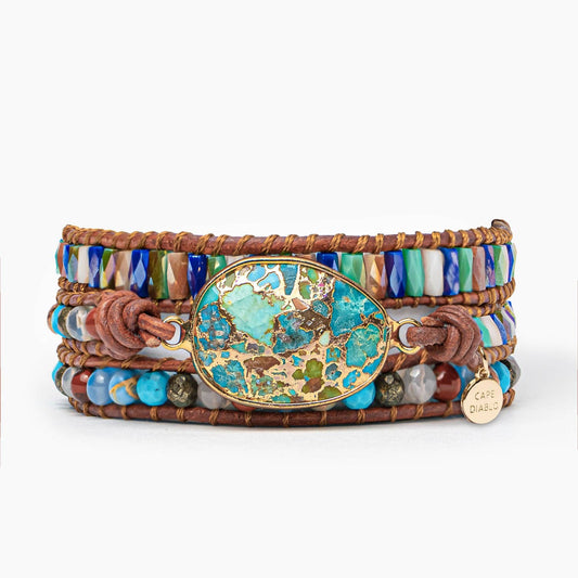 Cape Diablo - Turquoise Lioness Energy Bracelet